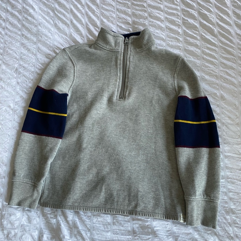 GAP kids Pullover Quarter Zip Sweater Small